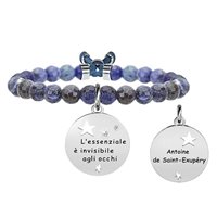 Bracelet Kidult Femme Philosophy in Acier Sodalite 731135
